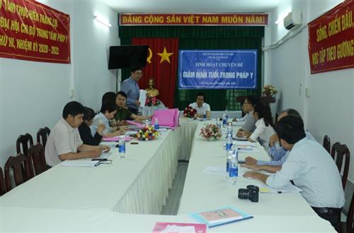 Đoàn công tác của Cục QLKCB và Viện pháp y quốc gia kiểm tra công tác pháp y tại tỉnh Cần Thơ